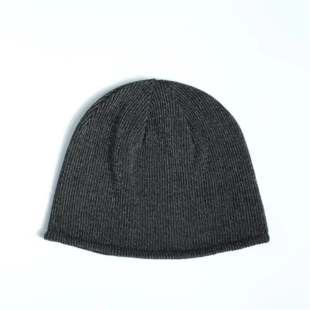 

TOHUIYAN Reflective Beanie Hat For Men Women Autumn Winter Warm Knitted Hats Skullies Bonnet Chapeu Feminino Gorras Knit Ski Cap
