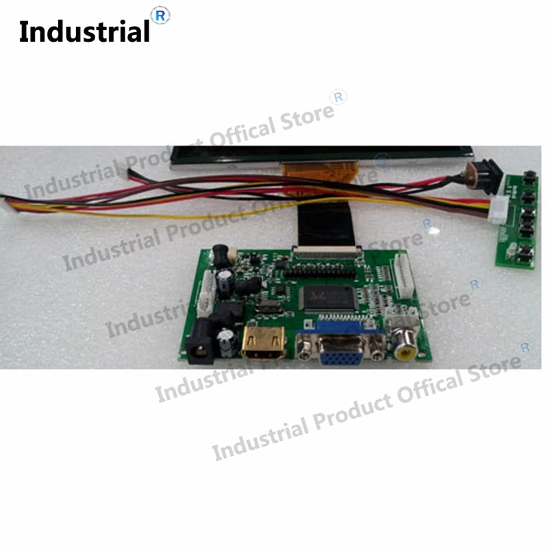 Для HDMI + VGA 2AV плата драйвера 7 0 дюймовый TFT AT070TN92 AT070TN93/94 ЖК-экран 800x480 | Компьютеры и