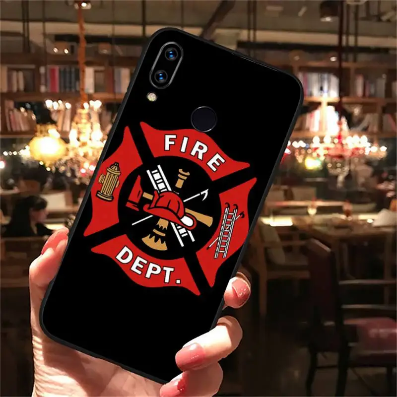 

Hot sale Paris France Firefighter Phone Case For Xiaomi Redmi note Mi Huawei honor P smart 8 9 10 S T 20 30 40 lite Pro x