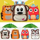 2019 Детский рюкзак CANIS для малышей, школьный ранец для детского сада, Сумка с 3D мультипликационными животными, сумка для детского сада, школьная сумка, подарки