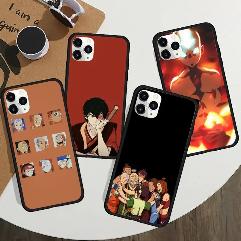 

Avatar The Last Airbender Phone Case For iphone 5S 6S 7 8 11 12 XR XS SE Plus Pro ProMax Cover Fundas Coque