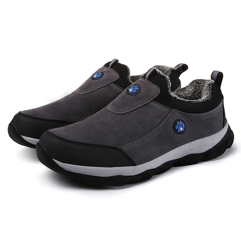 Женская зимняя обувь Женские лоферы из искусственной замши Теплые меховые