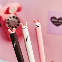 3 pcsset kawaii cartoon gel pen 0 5mm neutral pen diary writing pen school office supplies stationery gift