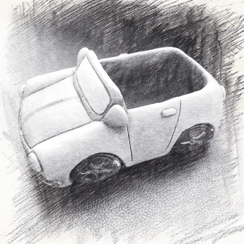 Форма спортивной машины цветочный горшок силиконовая форма для Diy ручной работы