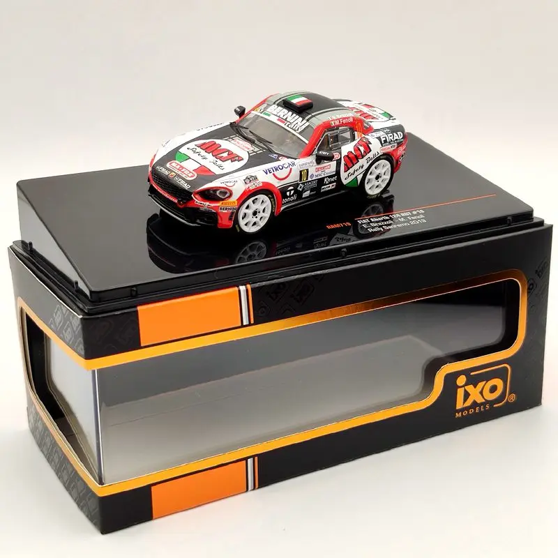 1:43 IXO для FIAT Abarth 124 RGT #10 ралли Санремо 2019 RAM719 литые модели игрушечных