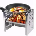 Набор для барбекю из нержавеющей стали, Складная портативная горелка, в японском и корейском стиле, для отдыха на открытом воздухе, пешего туризма, инструменты для приготовления пищи