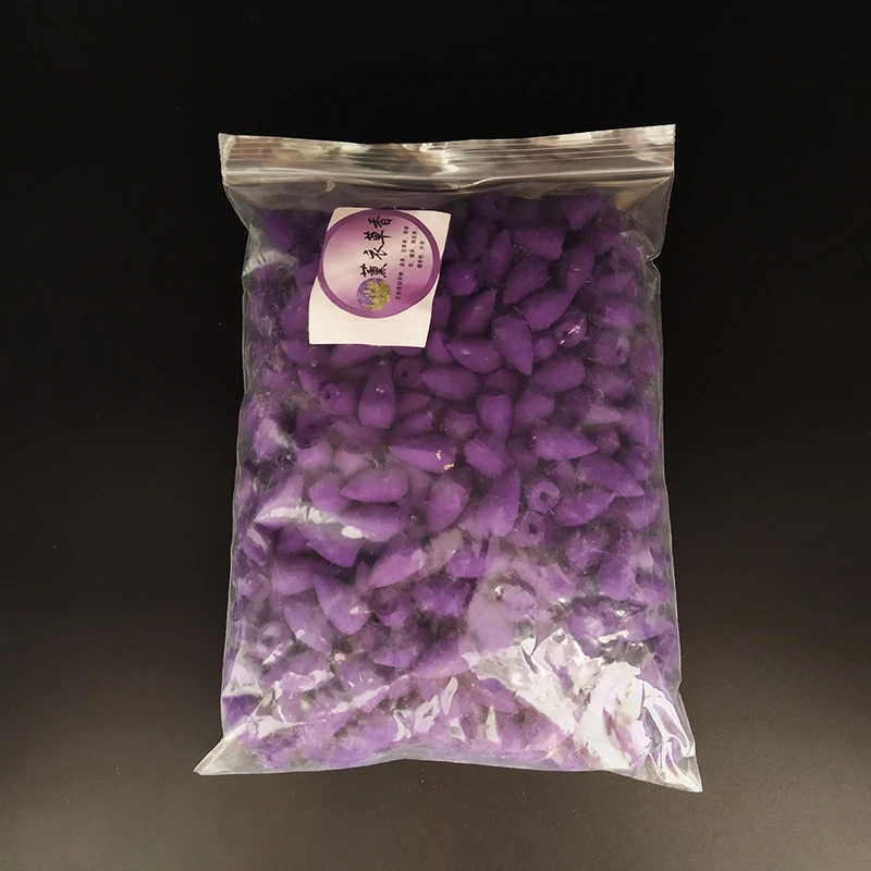 Lavender F конусов для благовоний с обратным потоком сандаловое дерево Роза Лаванда конус благовония s 100 г/200 г/500 г/1000 г товары по тематике Будда - Аромат: Lavender