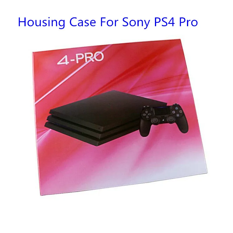 Konut Case Sony PS4 Pro koruyucu ön alt kabuk kapak Sony PlayStation 4 Pro oyun konsolu ana parçaları