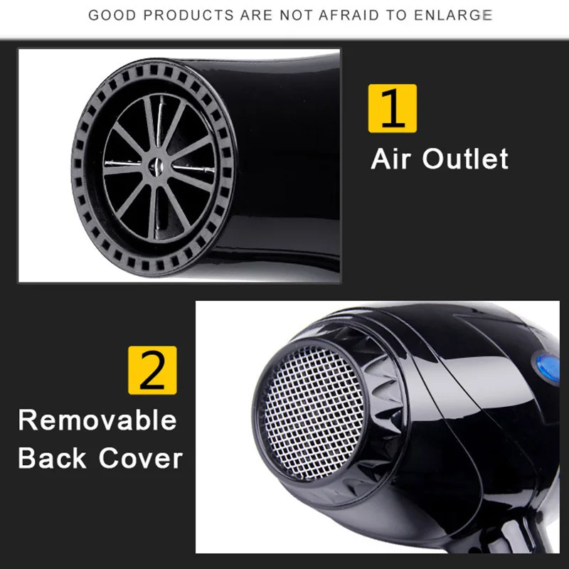 Высокомощные профессиональные электрические воздуходувки для волос набор ухода