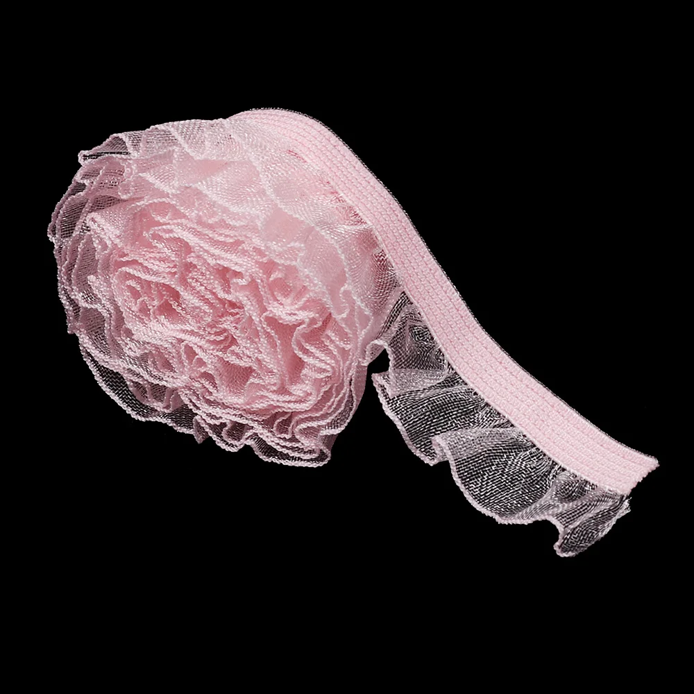 Эластичная кружевная лента Материал DIY игрушка кукла сшить одежду воротник