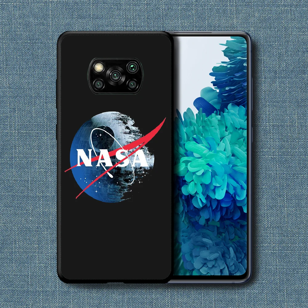 

Aerospace Nasas Phone Case For Xiaomi Mi Note 10 A3 9 MAX 3 A2 8 9 Lite Pro Ultra black Hoesjes Pretty Waterproof 3D Etui Luxury