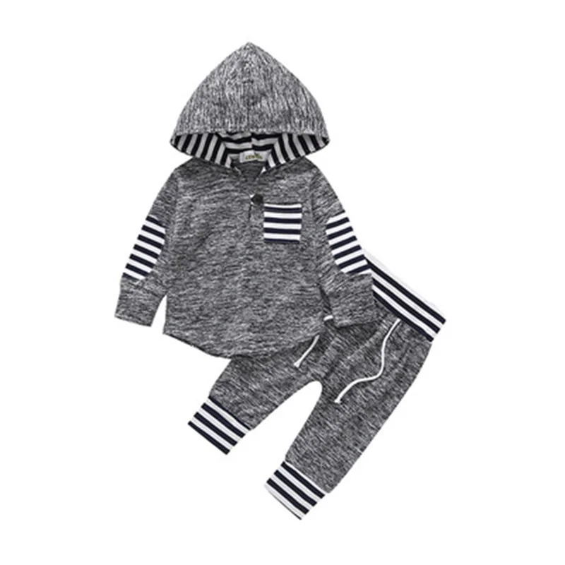 

Boy's clothes suit 2021 autumn comfortable sports fashion suit ins children's casual hooded sweater two-piece suit