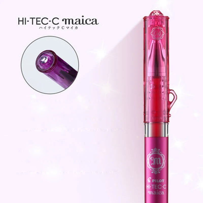 PILOT MAICA ручка 0,4 мм HI-TEC-C красоты гелевая ручка LHM-15C4 Японии 6 штук