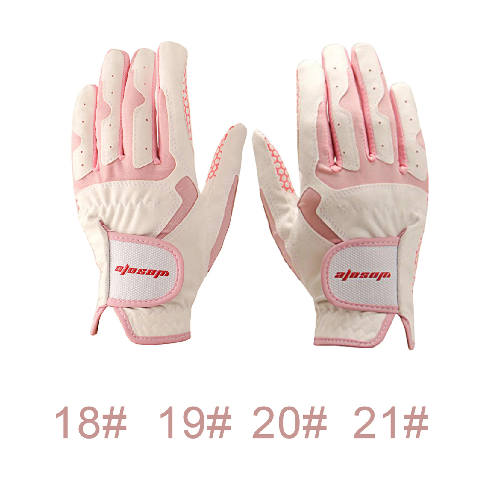 

1 Pair Golf Glove Comfortable Non slip Soft Wear Resistant Breathable for Golf Equipment Women Golfer