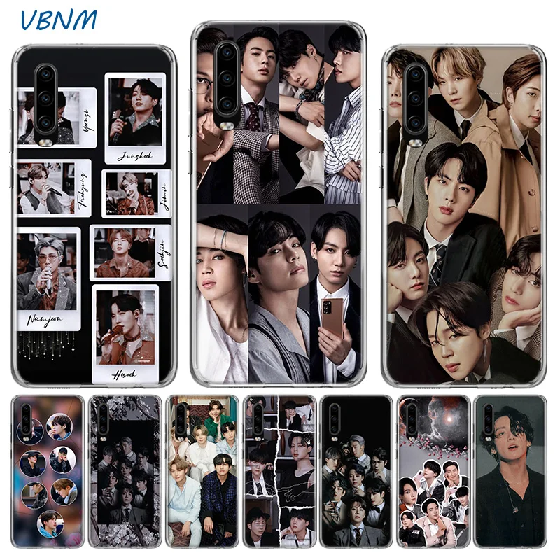 Чехол KPOP Jin SUGA j-hope RM Jimin V Для Huawei P40 P30 P20 Mate 40 30 20 10 P10 Pro + lite P Smart 2020 Z Plus 2019 2018 |