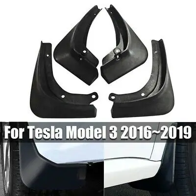 Брызговики для автомобиля брызговик Tesla модель 3 + крепежный винт|Грязезащита| |
