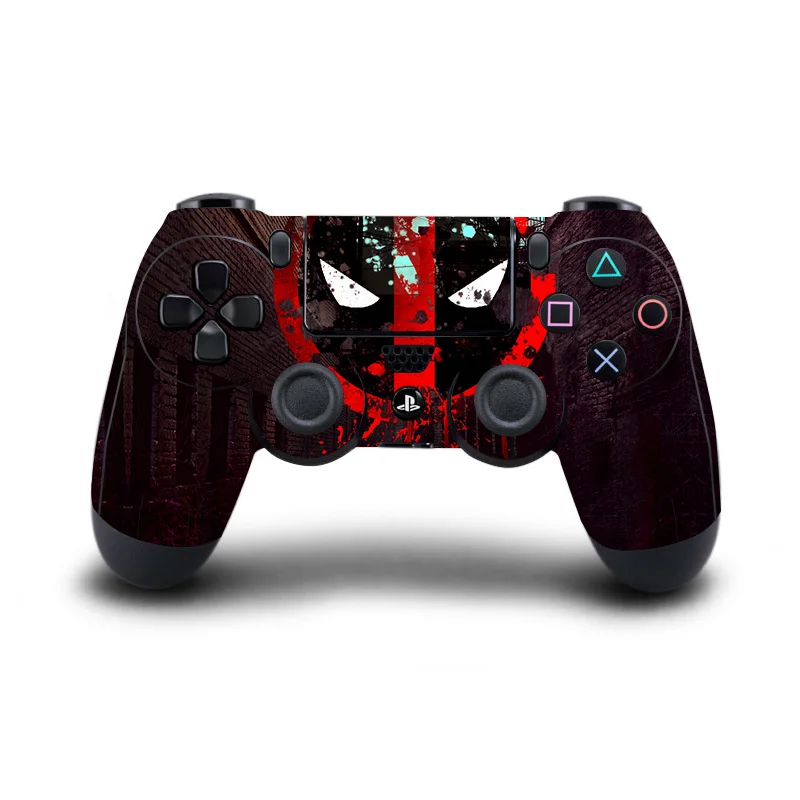 Фильм наклейки Deadpool PS4 контроллер виниловое покрытие наклейка Стикеры для sony