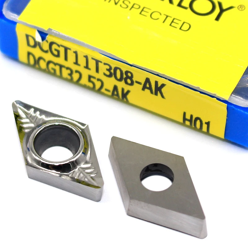 DCGT11T302 DCGT11T304 DCGT11T308 AK H01 100% original Insert Milling Cutter Aluminum Alloy CNC Lathe Tool Processing | Инструменты