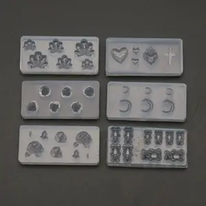 Силиконовые формы DIY эпоксидная смола ремесла ювелирных изделий инструмент геометрический ручной работы мини