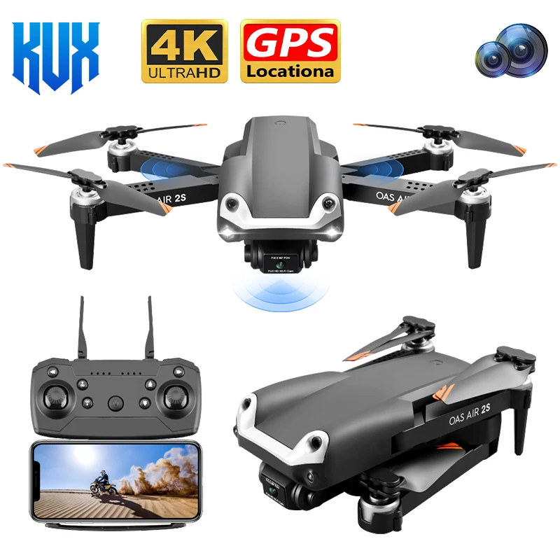 Новинка 2021 Дрон Z608 с двойной камерой 4K HD FPV Wi-Fi обход препятствий передача в