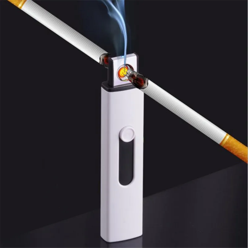 Электронная USB зажигалка перезаряжаемая ветрозащитная плазменная Зажигалка