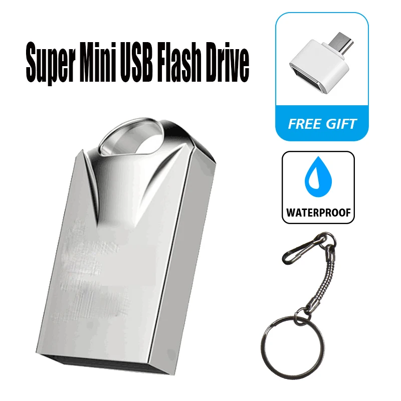 Супер Мини OTG Флешка 128 ГБ Usb флэш-накопитель 256 Гб 64 32 16 Cle USB 3 0 флэш-диск карта