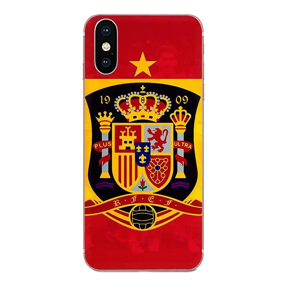 Популярный мягкий флаг Испании F для Huawei Honor 4C 5A 5C 5X 6 6A 6X 7 7A 7C 7X 8 8C 8S 9 10 10i 20 20i Lite Pro |