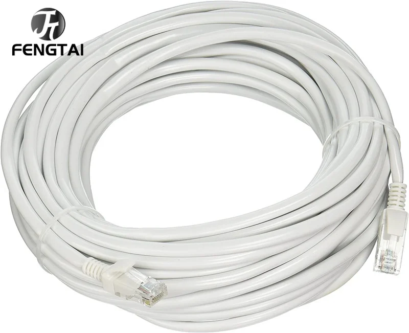 Ethernet Cable Cat6 Lan Cable UTP CAT 6 RJ 45 Network Cable 10m/30m/50m Patch Cord for Laptop Router RJ45 Network Cable