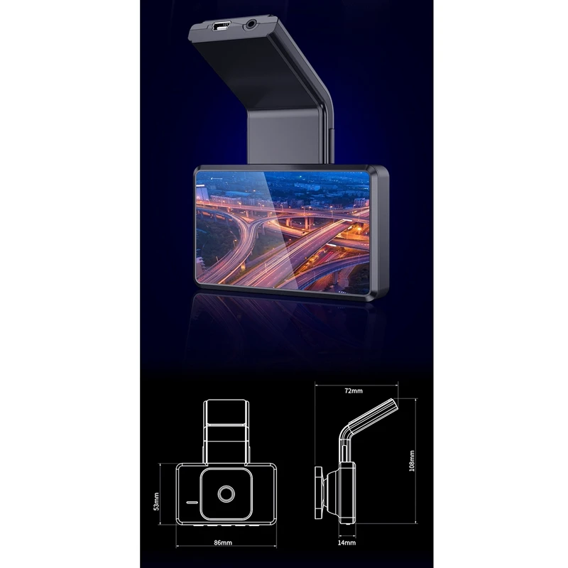 D330-GD видеорегистратор для автомобиля WIFI скорость N GPS координаты 1080P HD ночное