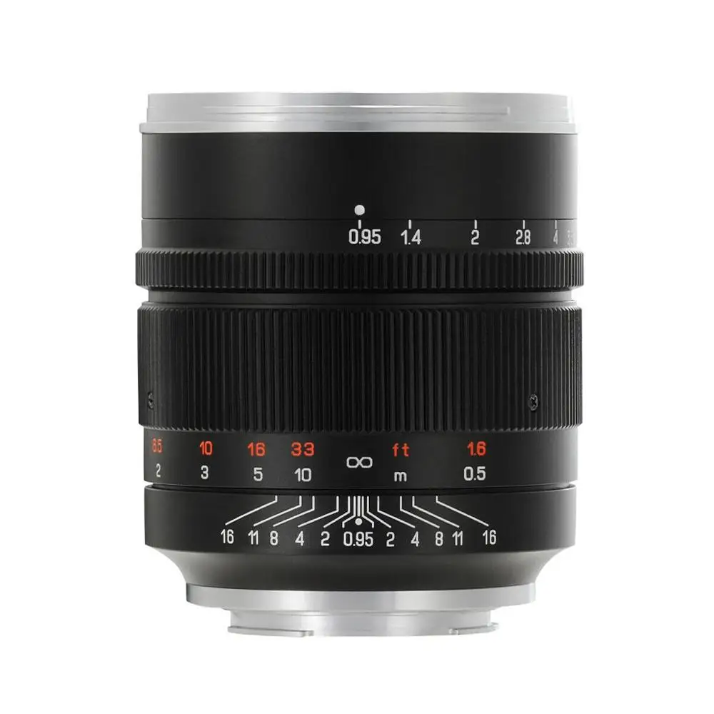 Объектив Zhongyi Mitakon Speedmaster 50 мм f/0 95 III для Sony E Canon RF Nikon Z mount camera body A6400 A6000 Z6 Z7