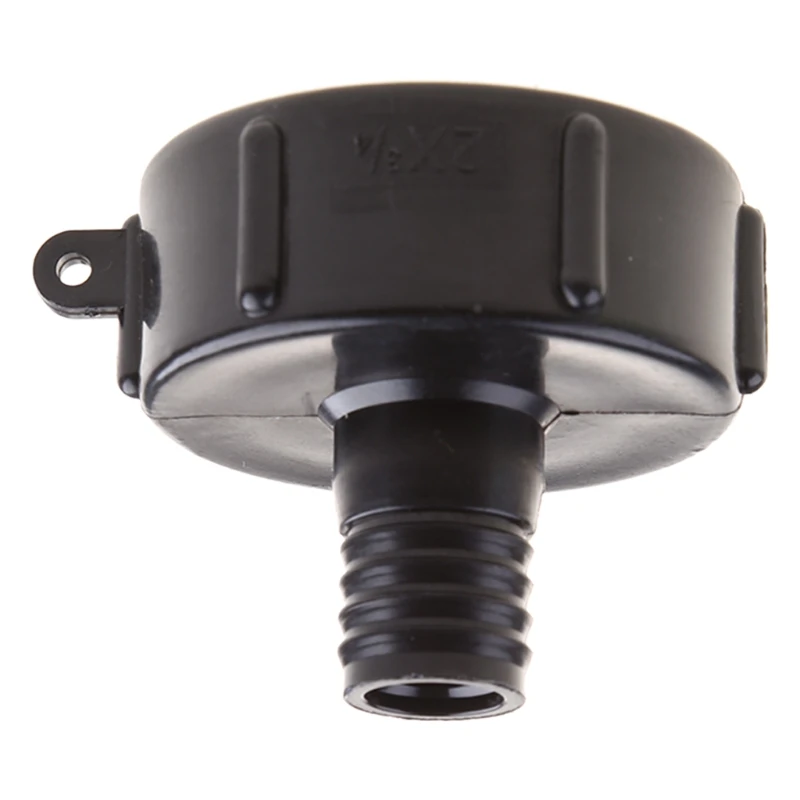 

IBC Tote Tank Drain Adapter Coarse Thread 2" To 3/4" Hose