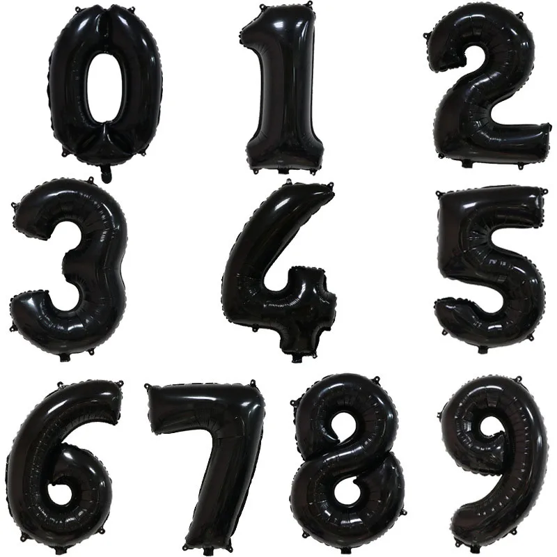Воздушные шары из фольги в виде цифр 32 дюйма | Дом и сад