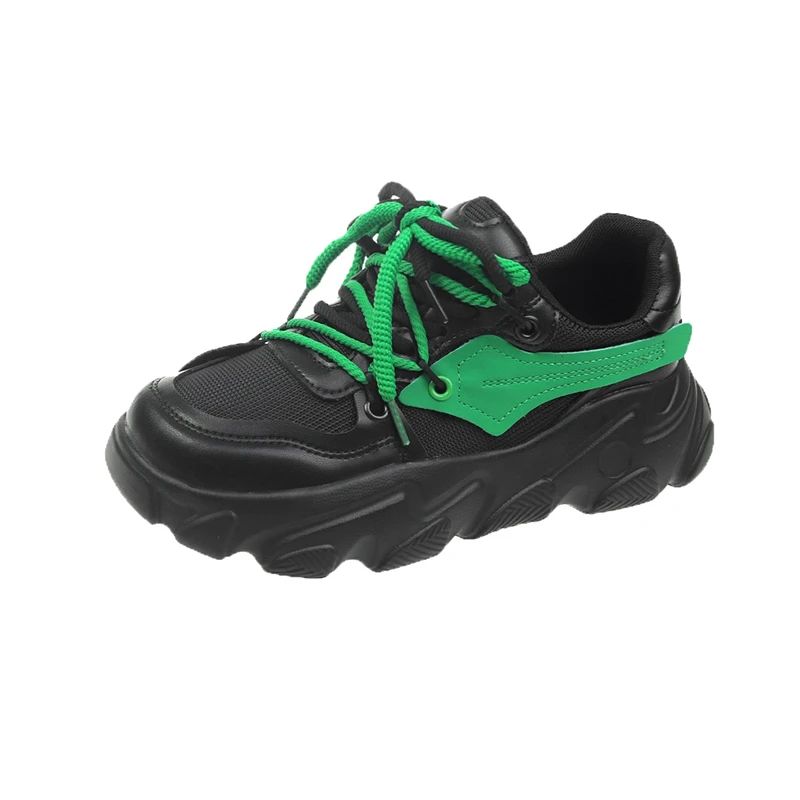 

Designers Fashion Lace Up Shoes 2021 Autumn New Women's Sneakers Women Platform Vulcanized Shoes Female Casual Running Shoes