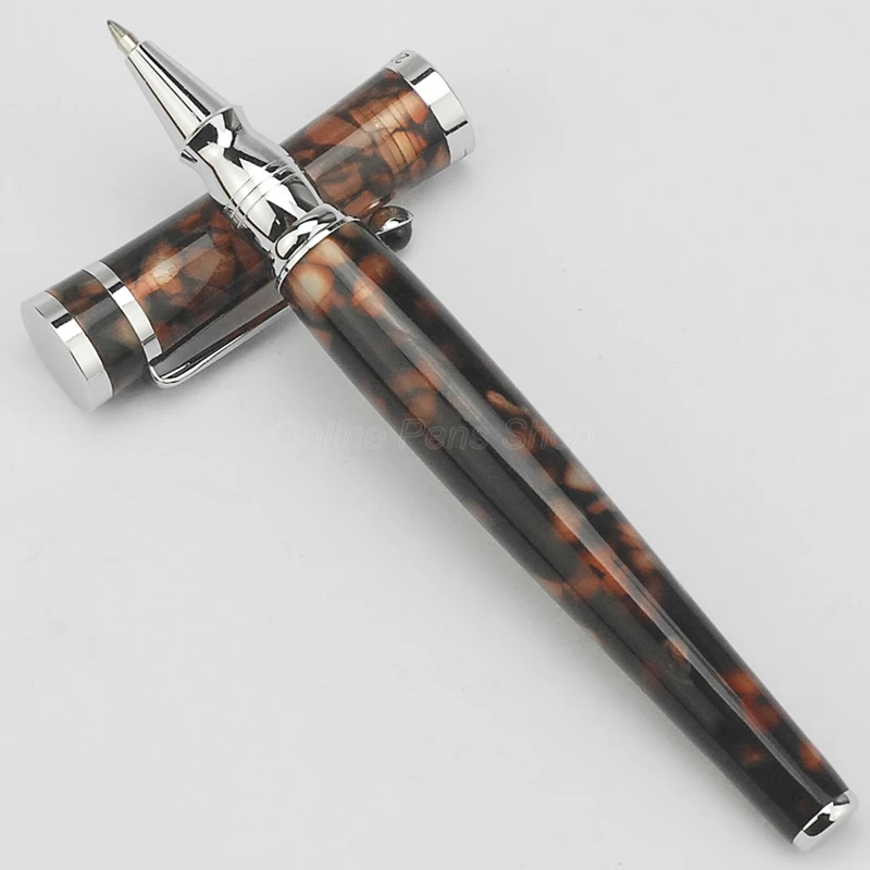 Шариковая ручка Fuliwen с целлулоидной роликой и стержнем подарочная для письма