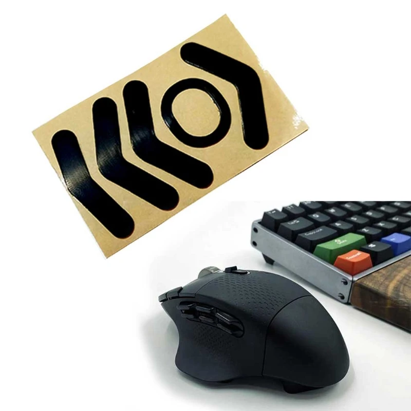 Y1AA 1 Набор наклеек на ножки мыши сменные скользящие для logitech G604|Коврики мышей| |