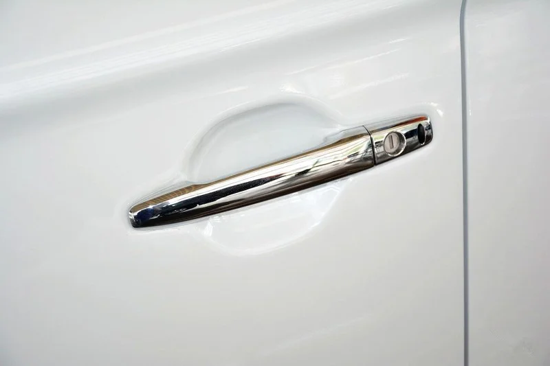 Новая ABS хромированная крышка дверной ручки с умным замочным отверстием для