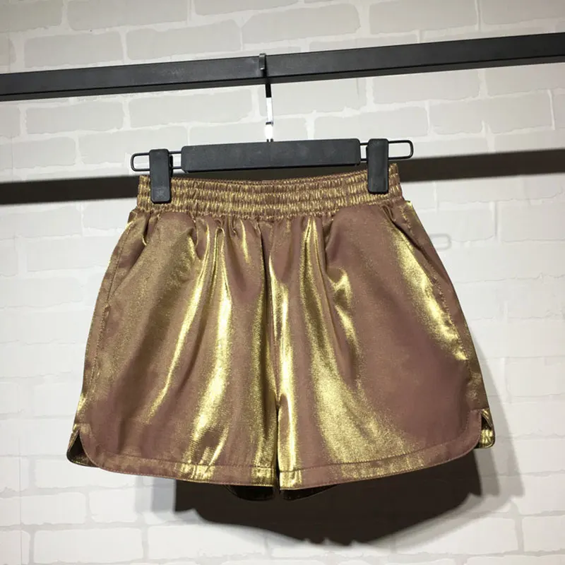 gold apricot Шорты розовые бархатные короткие feminino модные сексуальные облегающие спортивные фланелевые короткие брюки Mujer мягкие обтягивающие шорты женские - Цвет: gold apricot