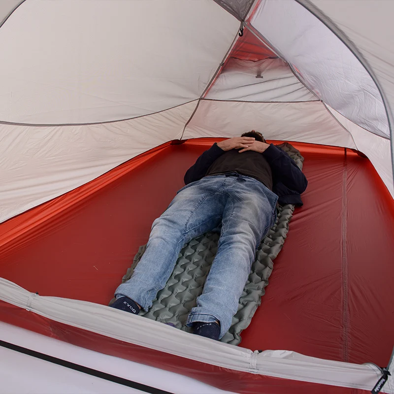 Naturehike серии Hiby Family Tent 20D/210T сверхлегкая ткань для 3 человек с ковриком детей от до 10