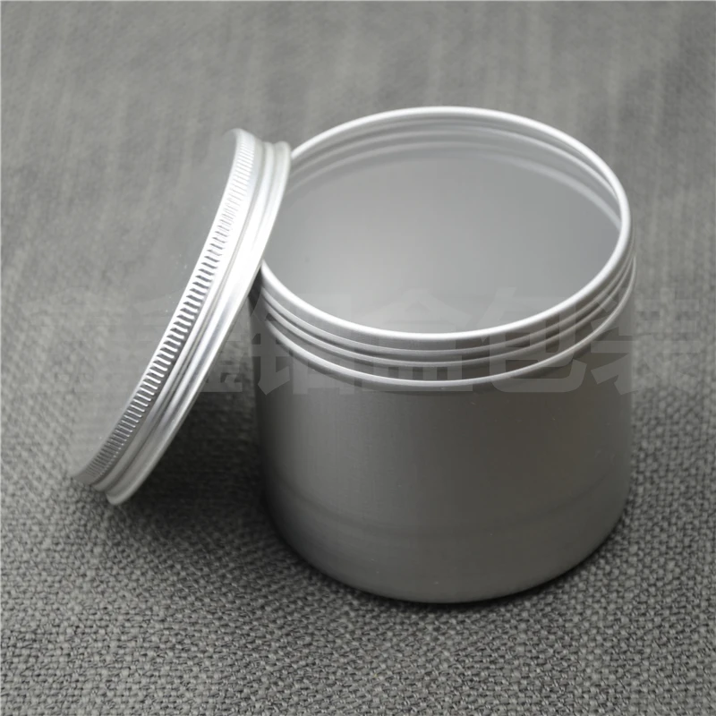 

350g 50pcs Refillable empty round aluminum tin cans bottle food aluminum cans 350ml cosmetic container box tea aluminum jar