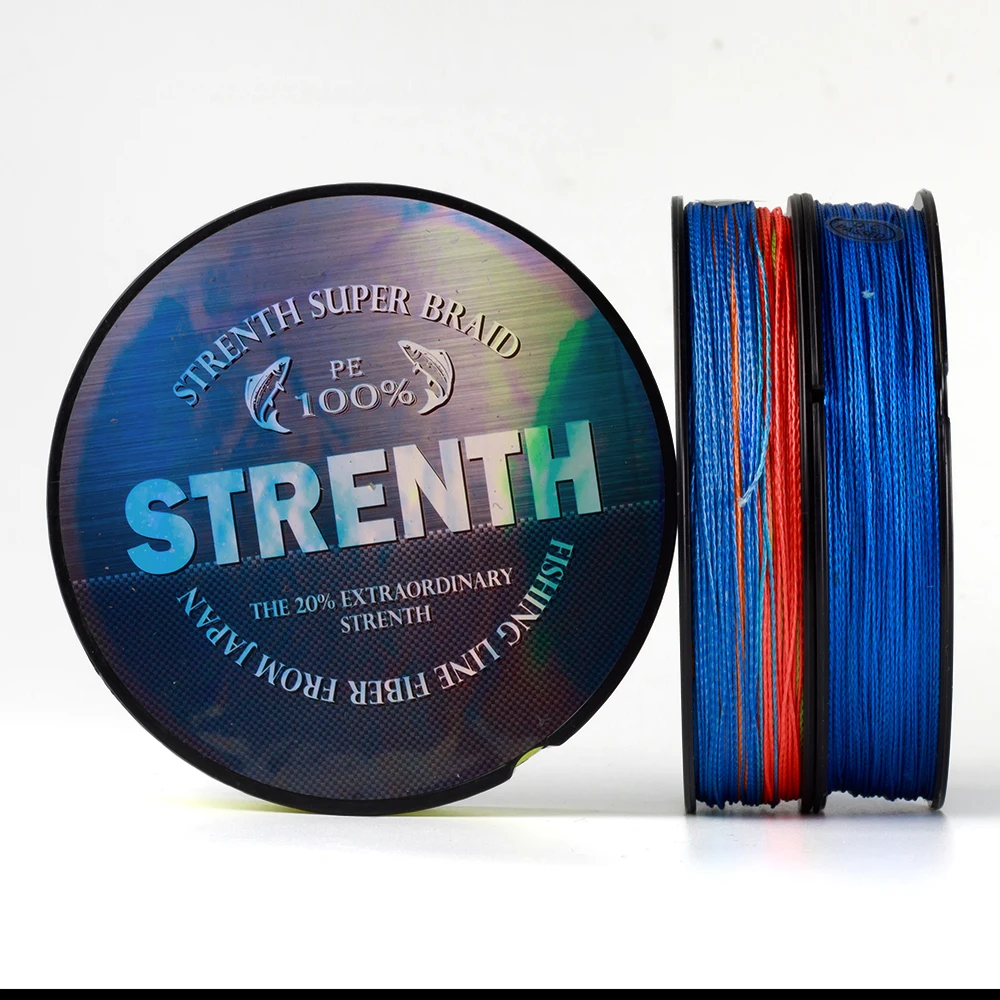 Новая плетеная рыболовная леска GHOTDA 100 м 4 нити ПЭ мультифиламентная