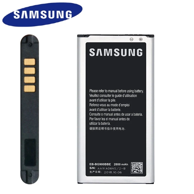 EB-BG900BBE EB-BG900BBC Батарея для Samsung Galaxy S5 G900S G900F G9008V 9006V 9008W 9006W с ближней бесконтактной связи EB-BG900BBE EB-BG900BBU