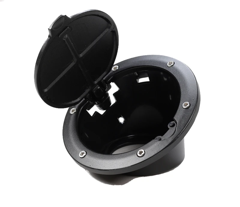 1 шт. черная крышка топливного бака с порошковым покрытием для Jeep Wrangler JK JKU Unlimited