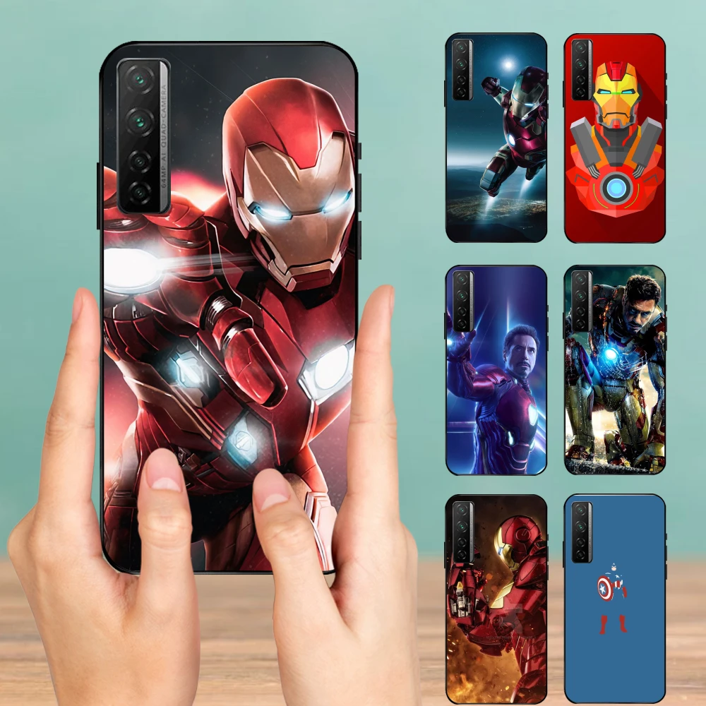 

Soft Phone Case for Huawei Nova 7 6 SE 5i Pro 4 Best Iron Man Cool Cover
