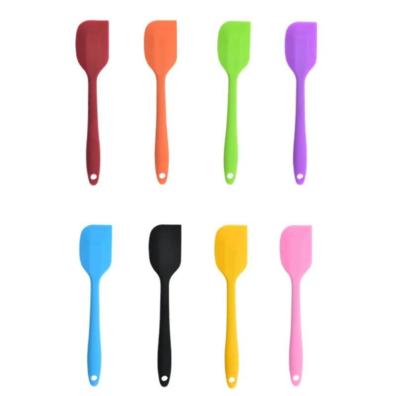 Kitchen Silicone Cream Butter Cake Spatula Batter Scraper Brush Butter Mixer Cake Brushes Baking Tool Kitchenware Kitchen Tools images - 6