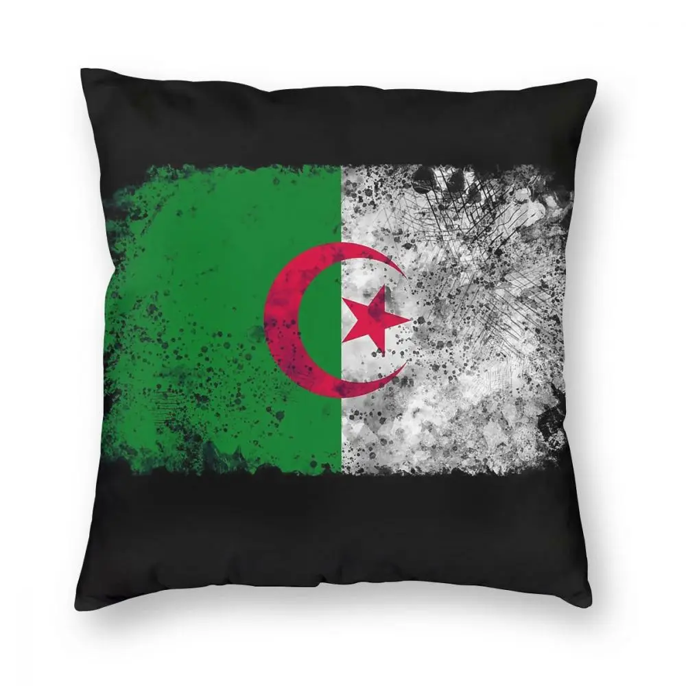 Винтажная Подушка с флагом Алжира декоративная подушка отличная наволочка -