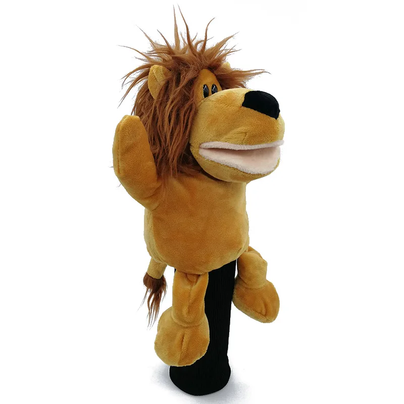 Чехол для головы мультяшного льва Для Гольфа водителя 460cc чехол с животными