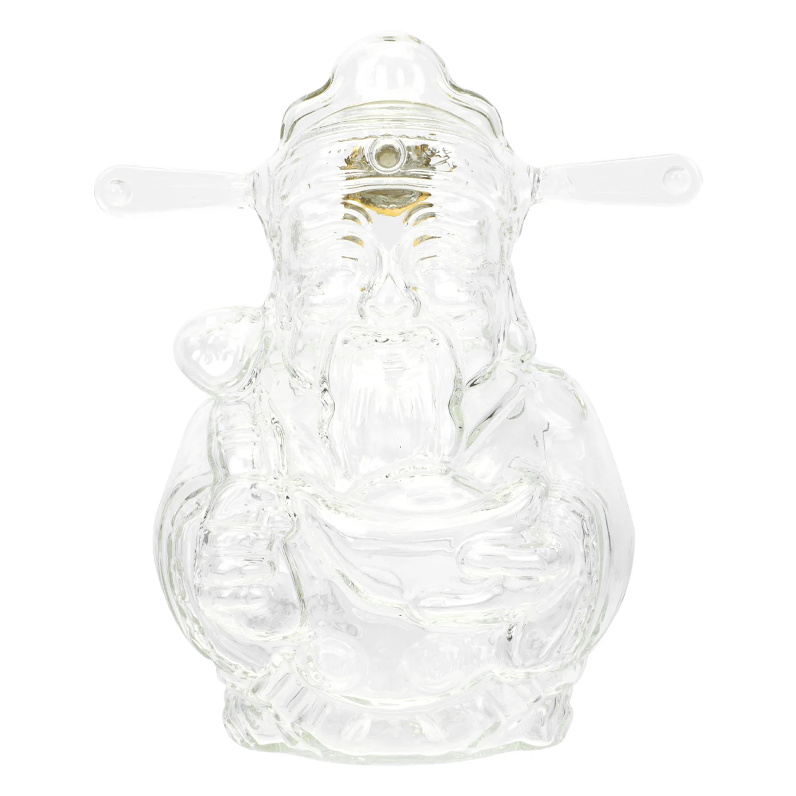 

Стеклянная бутылка, бутылка в форме бога богатства, бутылка женьшеня для дома