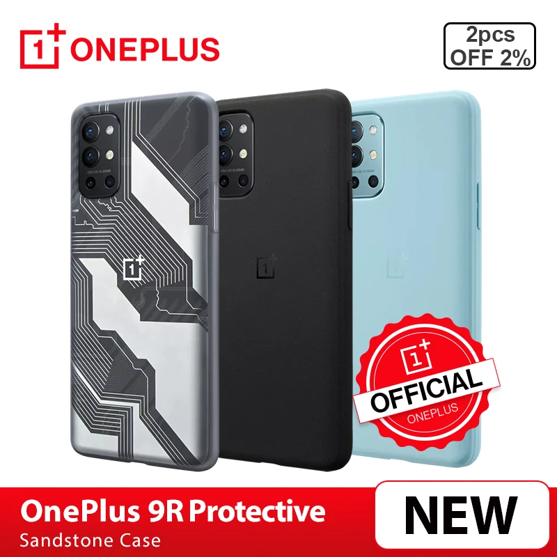 100% Оригинальный чехол для OnePlus бампер 9R 9 R 3D закаленная пленка защитная