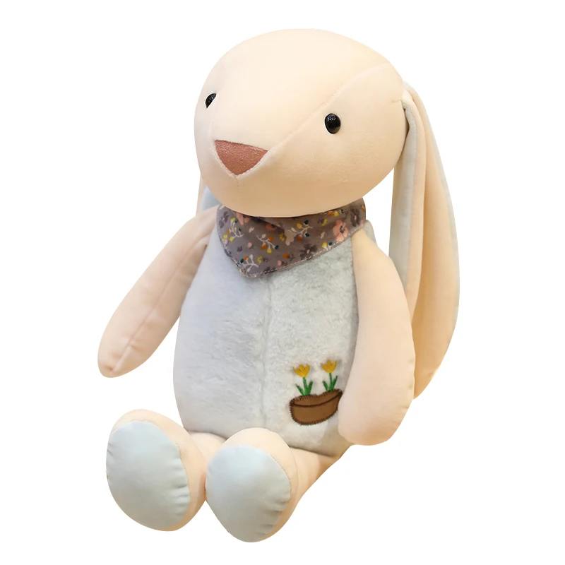 

Милый мультяшный кролик с длинными ушками, 30-90 см, кукла, мягкие плюшевые игрушки для детей, кролик, спящий, мягкая игрушка для детей