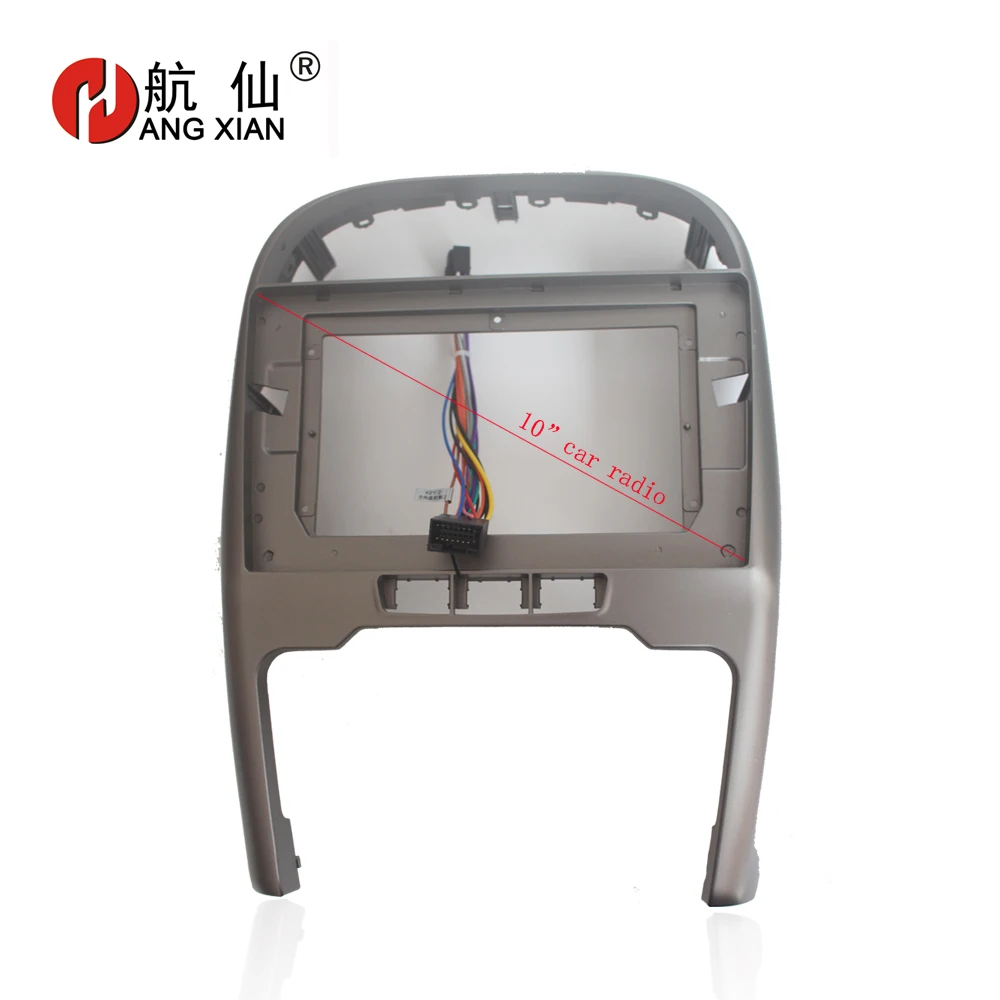 Автомобильный радиоприемник HANGXIAN 2 Din рамка для Chery Tiggo 3 2014 2015 автомобильный DVD gps